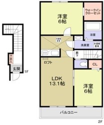 フォレストコート目白の物件間取画像